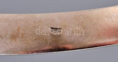 5 részes ezüst (Ag) ékszer szett, markazitokkal, karkötő, gyűrű, fülbevaló pár, függő, 1937-1966 és ...