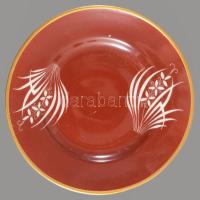 Herendi Esterházy-mintás porcelán mokkás csésze aljjal Kézzel festett jelzett, hibátlan