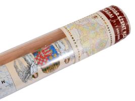 A Magyar Szent Korona országai (Nagy-Magyarország), modern térkép, 1 : 1.600.000, falra akasztható, ...