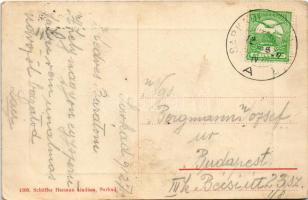 1912 Sarkad, épülő cukorgyár. Schäffer Herman kiadása (fl)