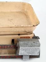 Fém konyhai mérleg, h: 29 cm