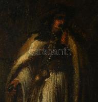 Olvashatatlan jelzéssel (jobbra lent), XIX. sz. vége/XX. sz. eleje, feltehetően magyar festő: Lovaso...