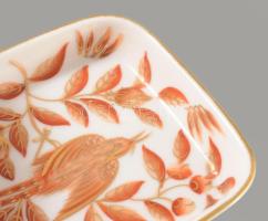 Herendi Zova mintás tálka Kézzel festett, jelzett, hibátlan,8x7 cm