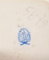Herendi Zova mintás tálka Kézzel festett, jelzett, hibátlan,8x7 cm