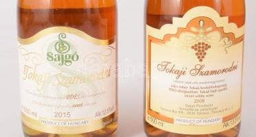 Tokaji Szamorodni 2008 és 2015, 0,5l, bontatlan