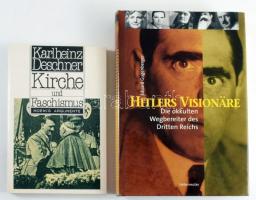 Eduard Gugenberger: Hitlers Visionäre. Die okkulten Wegbereiter des Dritten Reichs. Wien, 2001, Ueberreuter. Német nyelven. Fekete-fehér képanyaggal illusztrált. Kiadói kartonált papírkötés, kiadói papír védőborítóban. + Karlheinz Deschner: Kirche und Faschismus. Rastatt, 1990, Moewig. Német nyelven. Fekete-fehér képanyaggal illusztrált. Kiadói papírkötés.