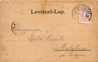 1899 Kalocsa, látkép. Behr Mór kiadása (EB)