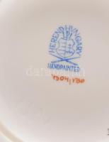 Herendi Viktória mintás kaspó, jelzett, hibátlan, d: 13 cm, m: 9,5 cm