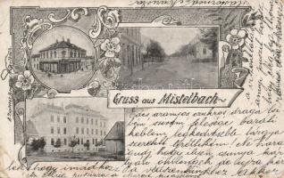 1899 Mistelbach with Public School and Railway street (EB)