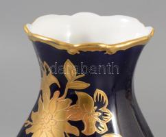 Ilmenau kobaltkék váza. Jelzett, hibátlan, m: 21 cm