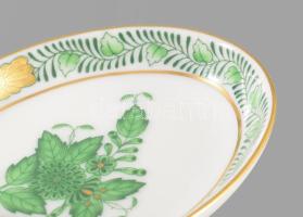 Herendi Apponyi mintás tálka. Kézzel festett, jelzett, hibátlan 8 cm