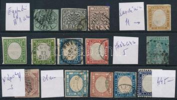 Olasz államok összeállítás stecklapon