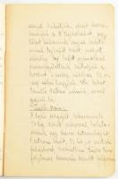 5 db régi kézzel írt szakácskönyv