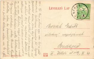 1910 Hidasnémeti, Lánczy-féle vámhíd. Zöllner Gyula kiadása (EK)