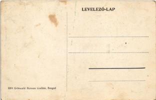 Szeged, Államfogház, börtön. Grünwald Herman kiadása (fl)