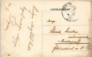 1916 Nagymágocs, Gróf Károlyi kastély északi oldala (EK)