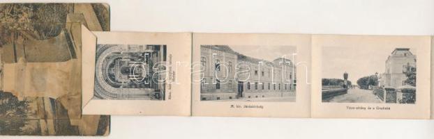 Törökbecse, Újbecse, Novi Becej; Gróf Leiningen 48. honvéd tábornok aradi vértanú szobra, leporellol...