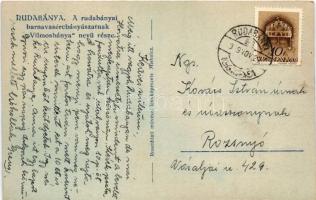 1939 Rudabánya, Barnavasérc bányászat "Vilmosbánya" nevű része, bánya, iparvasút. Rosenbla...