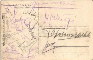 1927 Salgótarján, Keleti altáró, csilléket vontató bányaló, iparvasút, bányászok. Özv. Dr. Németh De...