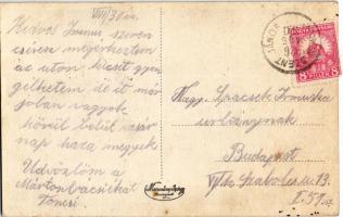 1926 Mosonszentjános, Jánossomorja; Franck-féle cikóriagyár, látkép (fl)