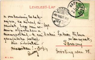 1908 Nagyigmánd, Öreg tó részlet mosóasszonyokkal. W.L. 2054. (EK)