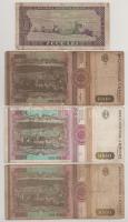 Románia 1966-1993. 10L + 500L (3db) + 1000L (3db) + 500L T:F-VG
Romania 1966-1993. 10 Lei + 500 Lei...