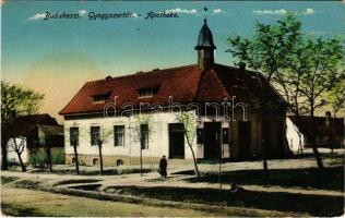 1925 Budakeszi, gyógyszertár. Neumann Márton kiadása (fa)