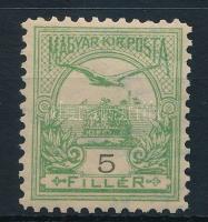 1900 Turul 5f 11 1/2 fogazással, postatiszta, luxus minőségben (46.000)