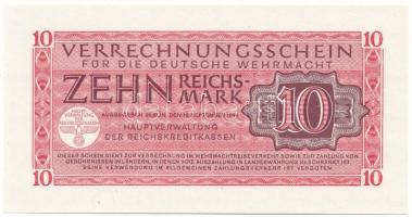 Német Harmadik Birodalom / Német hadsereg 1944. 10M T:AU German Third Reich / Deutsche Wehrmacht 1944. 10 Reichsmark C:AU Krause M40