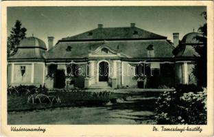 1940 Vásárosnamény, Dr. Tomcsányi kastély. Klein Lajos kiadása (EB)