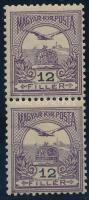 1900 Turul 12f pár postatiszta, luxus minőségben