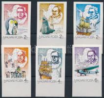 1987 Antarktiszkutatás ívszéli vágott sor (10.000)