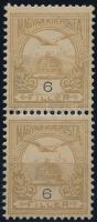 1900 Turul 6f postatiszta pár, luxus minőségben