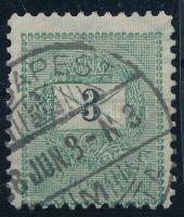 1889/90 3kr 11 1/2 fogazással (13.000)