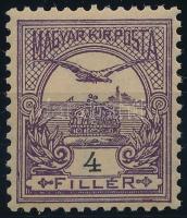 1900 Turul 4f postatiszta, luxus minőségben