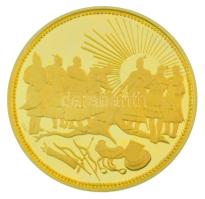 Csóka Zsuzsanna (1962-) 1996. "Millecentenárium Honfoglalás 896-1996" kétoldalas, jelzett ...