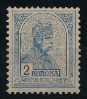 1904 Turul 2K postatiszta bélyeg, 2. vízjelállás, luxus minőségben (620.000)