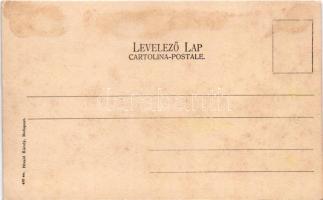 Fiume, Rijeka; Via del Molo / street, port, quay, industrial railway. Divald Károly 469. sz. (r)