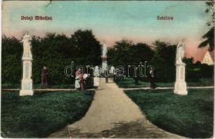 Alsómiholjác, Dolnji Miholjac, Donji Miholjac; Setaliste / sétány. G. E. Margold kiadása / promenade...