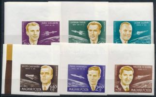 1962 A világ meghódítói ívsarki vágott sor 6 értéke