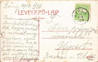 1916 Szőreg (Szeged), Községi elemi népiskola. W.L. Schwitzer Jakab kiadása (b)