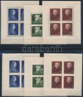 1942 Vöröskereszt II. kisívsor (25.000) (2 fogazott kisíven kis rozsda / small stain)