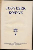 1928 Jegyesek könyve, kiadja: Általános Nyomda, Könyv- és Lapkiadó Rt. (Bp., Nagymező u. 3.), benne ...