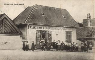 Tárnok Kling Gyula Vegyeskereskedése (wet damage)