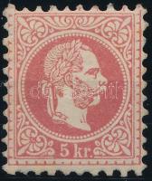 1867 5kr postatiszta, luxus minőségben! (52.000)