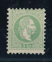 1867 3kr postatiszta, luxus minőségben! (38.000)