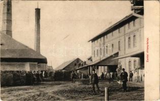 1910 Zenta, Senta; Markovits és Társa villanytelep. Kragujevits Szabbás saját kiadása / electric pow...