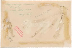 1936 Bucharest, Bukarest, Bucuresti, Bucuresci; Magyarország - Románia 2:1 labdarúgó mérkőzés, a rom...