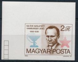 1983 Hamburger Jenő ívsarki vágott bélyeg