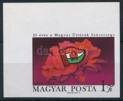 1971 Úttörő ívszéli vágott bélyeg